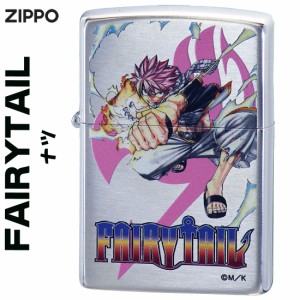 zippo ジッポーライター   FAIRYTAIL フェアリーテイル  ナツ Hiro Mashima S サテン・インクJET フルカラー 送料無料