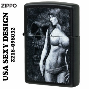 zippo ジッポーライター SEXY ZIPPO　セクシーガール　Z218-098032　ブラックマット 女性 メンズ ギフト 送料無料 ヤマトメール便対応 