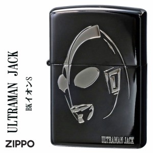 ZIPPO ウルトラマンジャック 帰ってきたウルトラマン  　BKイオンS エッチング　イオンコートブラック  送料無料 ヤマトメール便対応 