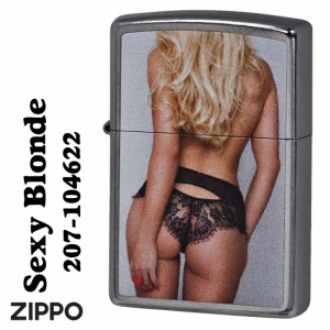 父の日：zippo Sexy Blonde Hear セクシー　ブロンズヘア　2023モデル ストリートクローム Z207-104622 送料無料   ヤマトメール便対応 