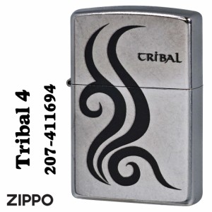 zippo ジッポー  TRIBAL 4 トライバル 2023モデル ストリートクローム  Z207-411694  送料無料   ヤマトメール便対応 