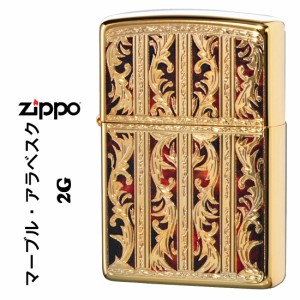 父の日：zippo ライター   マーブルアラベスク 金メッキ   プリント仕上げ　ユニットゴールド　2G-ARABESQUEM   送料無料  ヤマトメール