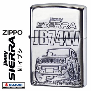 zippo ジッポーライター SUZUKI 　ジムニーシエラ　JB74W　スズキ公式認定 Niイブシ  送料無料  ヤマトメール便対応 