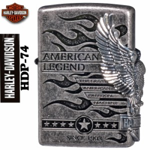 zippo ジッポーライター ハーレーダビットソン 日本国内限定 2018年モデル サイドメタル HDP-74 送料無料  