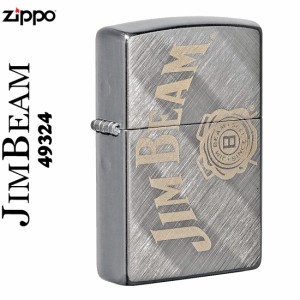 zippo ジッポーライター  Jim Beam ジムビーム 49324ダイヤゴナルウェーブ ヤマトメール便対応 