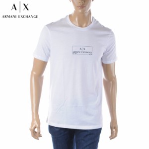 アルマーニエクスチェンジ A|X ARMANI EXCHANGE Tシャツ メンズ  ブランド 3RZTHE ZJBYZ ホワイト