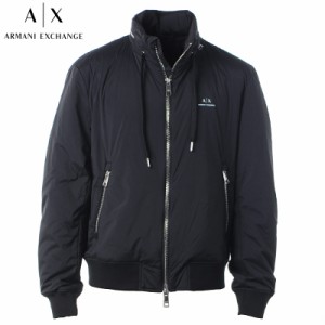 アルマーニエクスチェンジ ナイロンジャケット ARMANI EXCHANGE A|X メンズ ブランド アウター ブルゾン 8NZB60 ZN97Z ブラック 2023秋冬