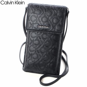 カルバンクライン Calvin Klein Jeans スマートフォンホルダー ブランド ポーチ ケース K60K610947 ブラック 2023秋冬新作