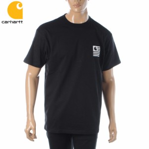 カーハート Carhartt WIP Tシャツ 半袖 クルーネック メンズ S/S WAVY STATE T-SHIRT I029011 ブラック