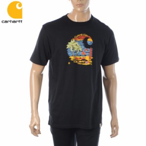カーハート Carhartt WIP Tシャツ 半袖 クルーネック メンズ S/S BEACH C T-SHIRT I029020 ブラック