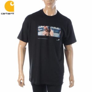 カーハート Carhartt WIP Tシャツ 半袖 クルーネック メンズ S/S BACKYARD T-SHIRT I029064 ブラック