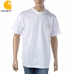 カーハート Carhartt クルーネックTシャツ 半袖 メンズ ブランド MEDLEY STATE I030169 ホワイト