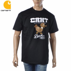 カーハート Carhartt クルーネックTシャツ 半袖 メンズ ブランド CRHT DUCKS I030207 ブラック