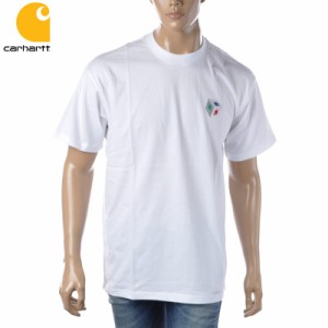 カーハート Carhartt クルーネックTシャツ 半袖 メンズ ブランド CUBE I030181 ホワイト