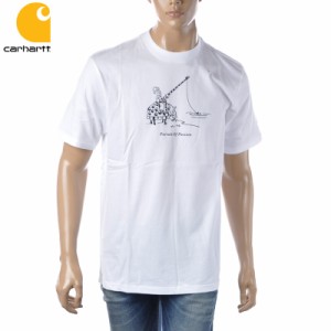 カーハート Carhartt クルーネックTシャツ 半袖 メンズ ブランド JOUSTING I030195 ホワイト