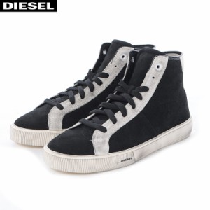 diesel ディーゼル レザー スニーカー ハイカット メンズの通販｜au