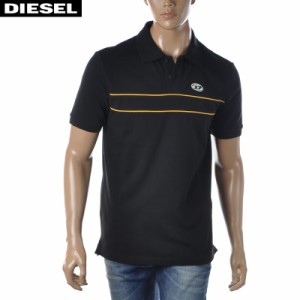 ディーゼル DIESEL ポロシャツ メンズ ブランド T-SMITH-BAND A03832-0MXZA ブラック