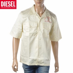 ディーゼル DIESEL 半袖シャツ メンズ ブランド S-MAC  A03580-0CFAA ホワイト