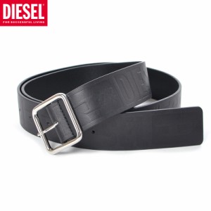 ディーゼル DIESEL レザーベルト メンズ ブランド B-ILLY II X08946 PR505 ブラック