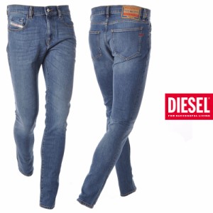 ディーゼル ジーンズ DIESEL デニム メンズ ブランド 2019 D-STRUKT A03558-09F88 ウォッシュドブルー 2023秋冬新作