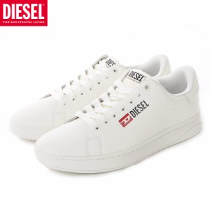 ディーゼル DIESEL スニーカー メンズ ブランド ローカット S-ATHENE-LOW Y03215-P5591 ホワイト 2023秋冬新作