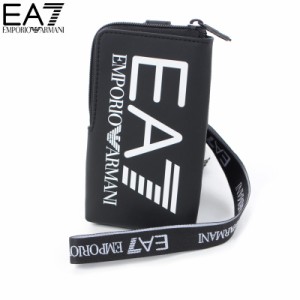エンポリオアルマーニ EA7 EMPORIO ARMANI スマートフォンホルダー メンズ ブランド 245102 3R910 ブラック 2024春夏新作