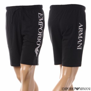 エンポリオアルマーニ EMPORIO ARMANI UNDERWEAR スウェットショートパンツ メンズ ブランド 111004 3R755 ブラック