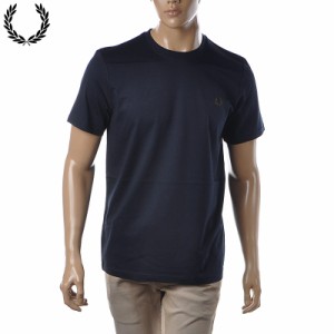 フレッドペリー FRED PERRY クルーネックTシャツ 半袖 メンズ ブランド Graphic Print T-Shirt M3626 ネイビー