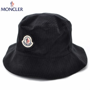 モンクレール MONCLER バケットハット 帽子 メンズ ブランド 3B00035 596E3 ブラック