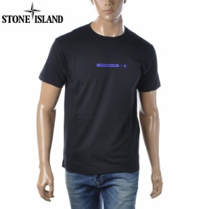 ストーンアイランド STONE ISLAND クルーネックTシャツ 半袖 メンズ ブランド 2NS82 ブラック