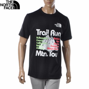 ザ ノースフェイス THE NORTH FACE クルーネックTシャツ 半袖 メンズ ブランド MEN’S FOUNDATION GRAPHIC TEE NF0A55EF  ブラック