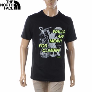 ザ ノースフェイス THE NORTH FACE Tシャツ メンズ ブランド クルーネック 半袖  MEN’S OUTDOOR S/S GRAPHIC TEE NF0A827J ブラック