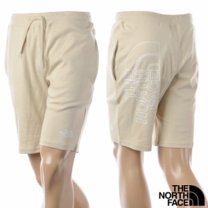 ザ ノースフェイス THE NORTH FACE ショートパンツ スウェット メンズ ブランド MEN’S GRAPHIC SHORT LIGHT NF0A3S4F ベージュ