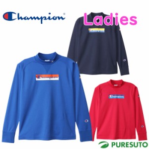 【レディース】チャンピオン champion スポーツ ロングスリーブ Tシャツ CW-XG402 モックネック 23SS