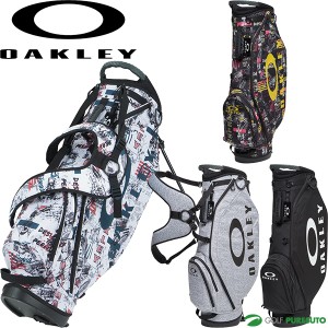 新品 オークリー スカル キャディバッグ ゴルフバック 黒 Oakley14.0