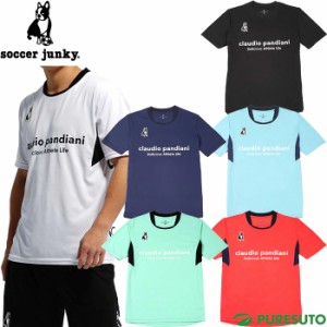 クラウディオ・パンディアーニ Claudio Pandiani サッカージャンキー Soccer Junky 半袖 ヨル犬+1 ワークアウトシャツ メンズ CP23A19 T