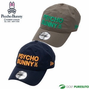 サイコバニー CAP GOLF NEW ERA キャップ PBMG351F 2023年 秋冬モデル Psycho Bunny x Newera コラボ 帽子 ゴルフウェア