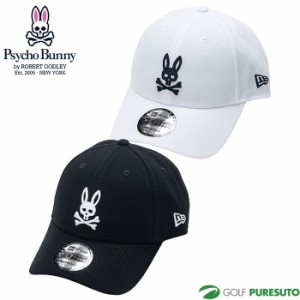 サイコバニー CAP NEW ERA キャップ PBMG353F 2023年 秋冬モデル Psycho Bunny x Newera コラボ 帽子 ゴルフウェア