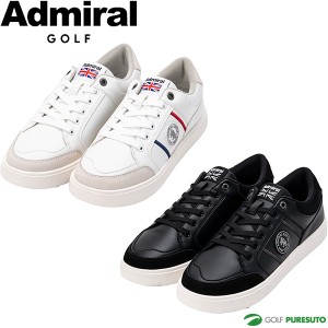 アドミラル ゴルフ ゴルフシューズ LEICESTER ADMS3A 靴 スパイクレスシューズ シューレース 2023年秋冬モデル Admiral Golf メンズ レデ