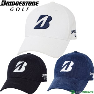 ブリヂストン ゴルフ ゴルフキャップ コーデュロイキャップ CPWG34 帽子 ヘッドウェア 2023年秋冬モデル BRIDGESTONE GOLF 秋冬ウェア ゴ