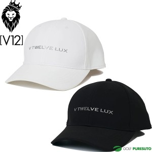 V12 ゴルフキャップ LX 3D CAP VLX2320-CP02 帽子 ヘッドウェア ゴルフウェア 2023年秋冬モデル ヴィトゥエルブ 秋冬ウェア メンズ レデ