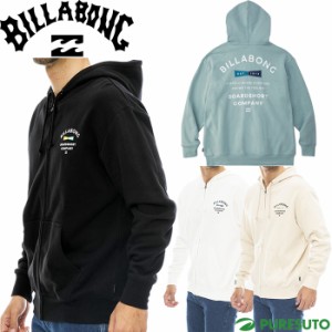 ビラボン BILLABONG 長袖 フルジップ パーカー PEAK ZIP HOOD パーカー メンズ BD012015 2023年秋冬モデル 秋冬ウェア 綿100％ アウター 