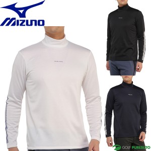 ミズノ ゴルフ 長袖 ブレスサーモ ハイネックシャツ メンズ E2MAA504 トップス ゴルフウェア 2023年秋冬モデル 秋冬ウェア Mizuno Golf 