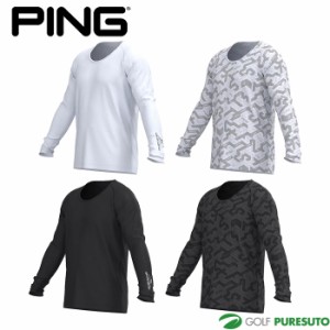 ピン ゴルフ UV クルーネック インナー 621-3266903 トップス ゴルフウェア 2023年モデル PING
