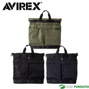 アヴィレックス ゴルフ ハイカウント ロッカーバッグ AVG3F-BA1 トートバッグ 2023年秋冬モデル AVIREX GOLF