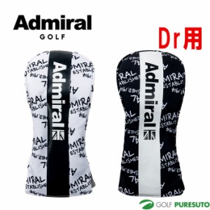 アドミラルゴルフ モノグラム Dr用 ヘッドカバー ADMG4AH1 ドライバー用 2024年春夏モデル Admiral Golf 【■Ya■】