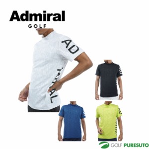 アドミラルゴルフ リンクスジャガード モックシャツ ADMA429 トップス ゴルフウェア 2024年春夏モデル Admiral Golf