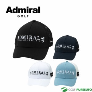 アドミラルゴルフ アクティブトラッド メッシュ キャップ ADMB4A12 帽子 ゴルフウェア 2024年春夏モデル Admiral Golf