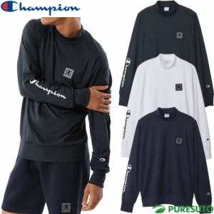 チャンピオン Champion 長袖 モックネックシャツ Tシャツ ロングスリーブTシャツ メンズ C3-XG402 トップス カジュアルウェア タウンユー