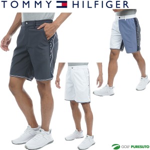 トミー ヒルフィガー ゴルフ ショートパンツ シャンブレー メンズ THMA308 短パン ハーフパンツ ボトムス ゴルフウェア 春夏モデル TOMMY